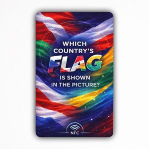 Which country’s flag is shown in the picture? - NFC Card