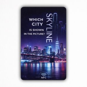 Which city skyline is shown in the picture? - NFC Card
