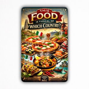 This food is typical of which country? - NFC Card
