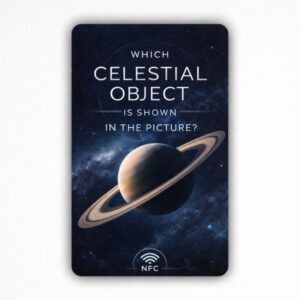 Which celestial object is shown in the picture? - NFC Card