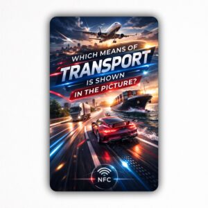 Which means of transport is shown in the picture? - NFC Card