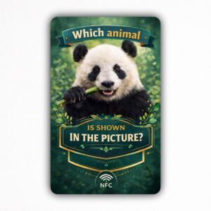 Which animal is shown in the picture? - NFC Card