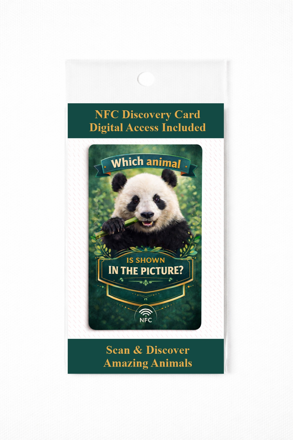 Which animal is shown in the picture? - NFC Card - Image 3