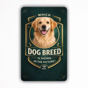 Which dog breed is shown in the picture? - NFC Card