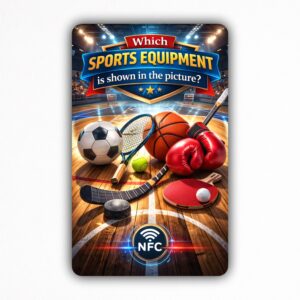 Which sports equipment is shown in the picture? - NFC Card