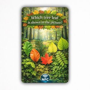 Which tree leaf is shown in the picture? - NFC Card