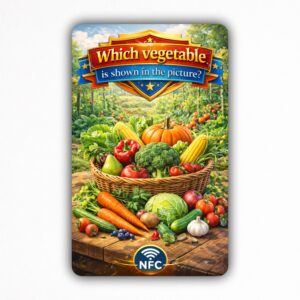Which vegetable is shown in the picture? - NFC Card