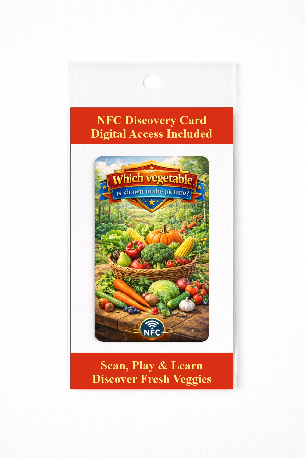 Which vegetable is shown in the picture? - NFC Card - Image 3