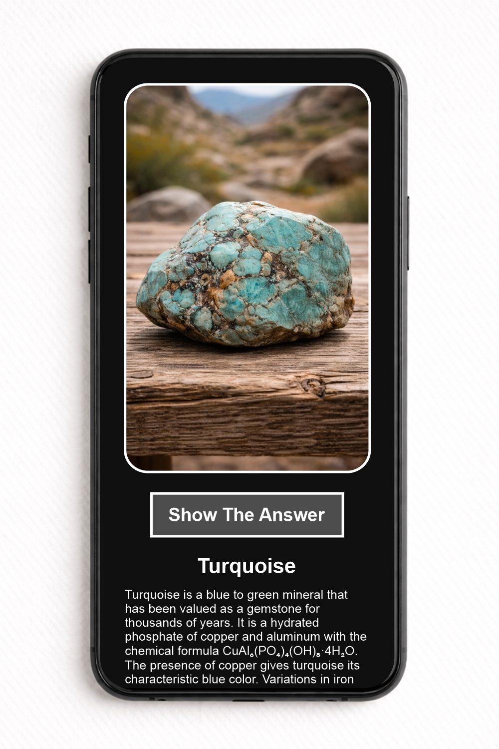 Which mineral or rock is shown in the picture? - NFC Card - Image 2