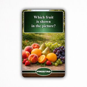 Which fruit is shown in the picture? - NFC Card