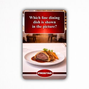 Which fine dining dish is shown in the picture? - NFC Card