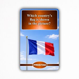 Which country's flag is shown in the picture? - NFC Card