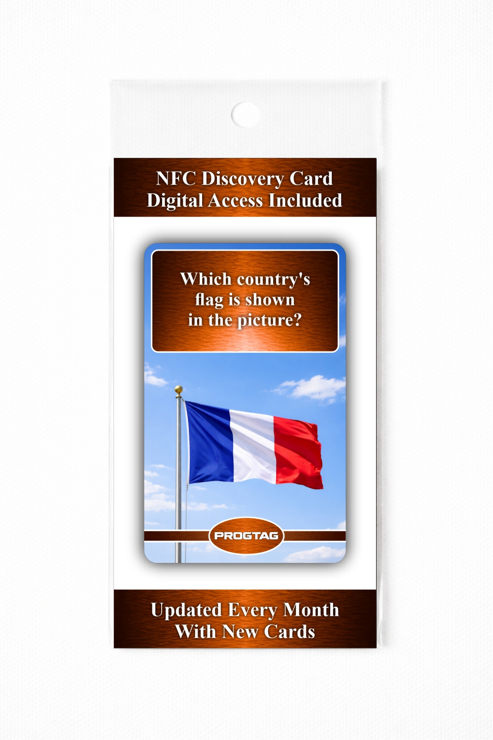 Which country's flag is shown in the picture? - NFC Card - Image 3