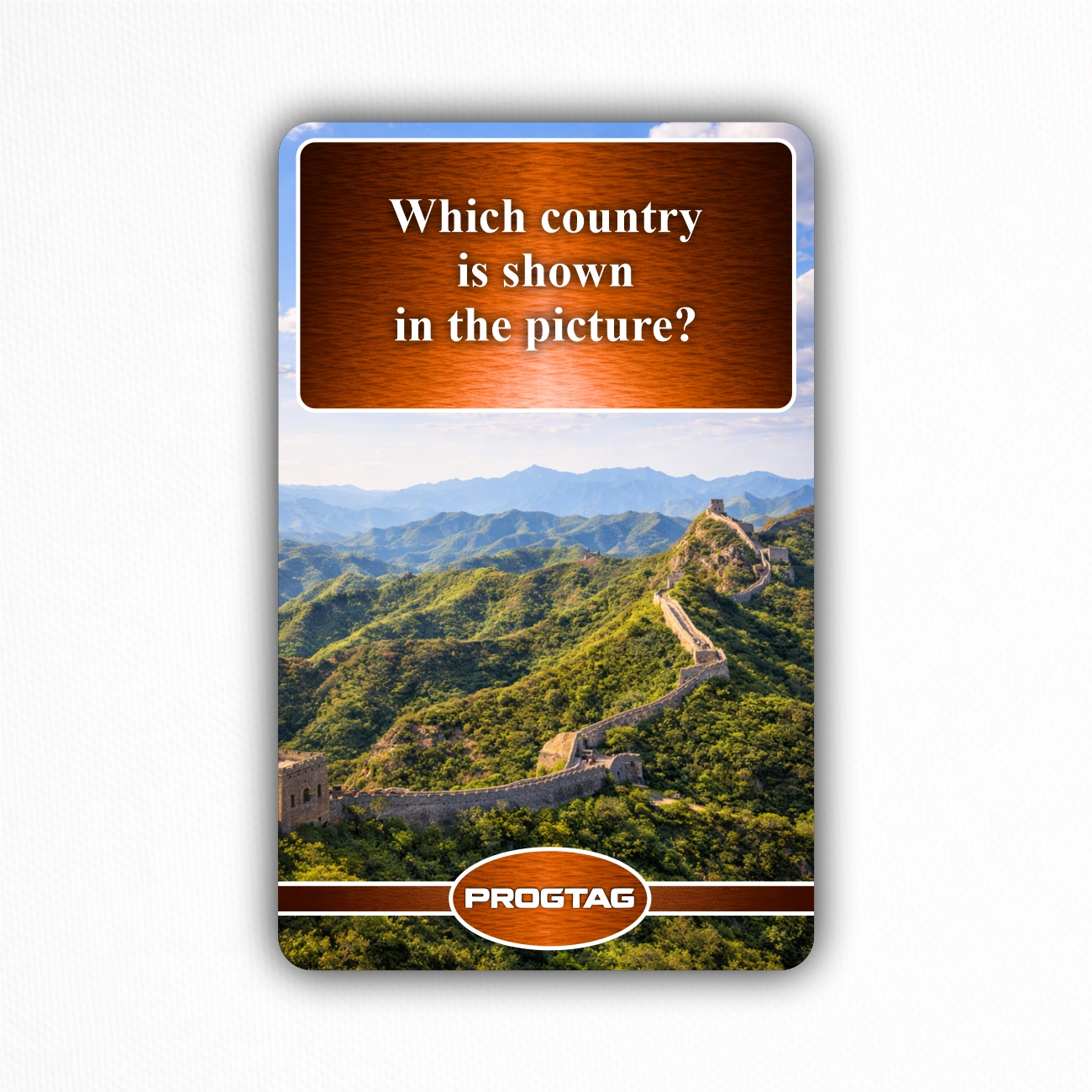 Which country is shown in the picture? - NFC Card