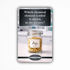Which chemical element symbol is shown in the picture? - NFC Card